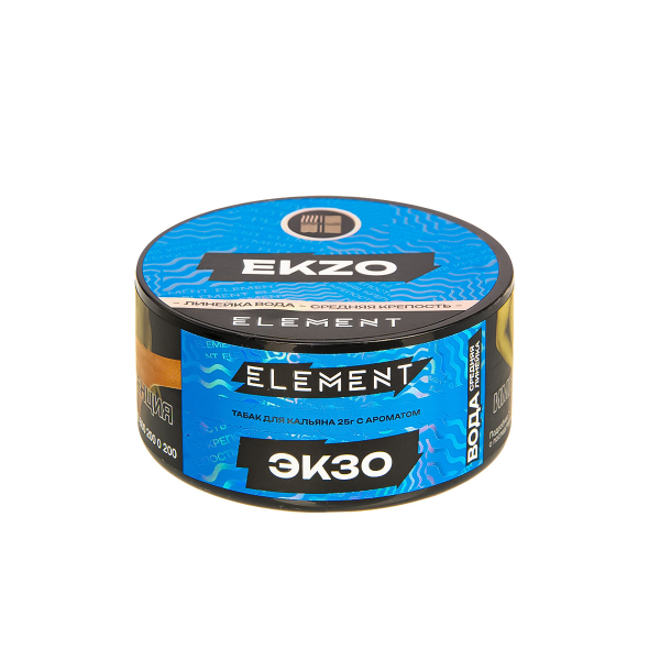 Табак Element Вода Ekzo New  25 грамм в Нарьян-Маре