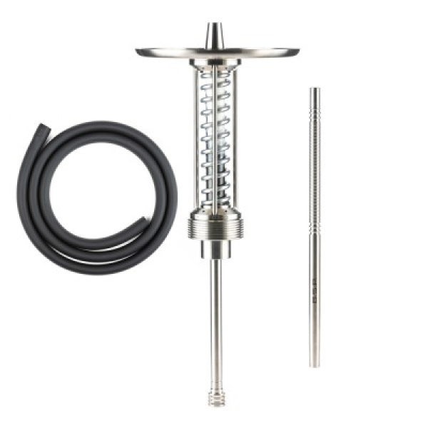 Кальян Bsp Hookah Cybertank White Black Chrome в Нарьян-Маре