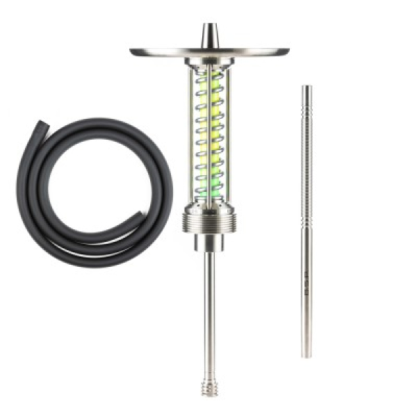 Кальян Bsp Hookah Cybertank Yellow Green Chrome в Нарьян-Маре