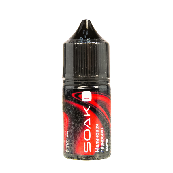 Жидкость Soak L30 Raspberry Soda 30 Мл 2 Мг в Нарьян-Маре