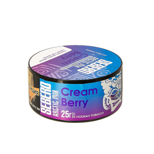 Табак Sebero Arctic Mix Cream Berry  25 грамм в Нарьян-Маре