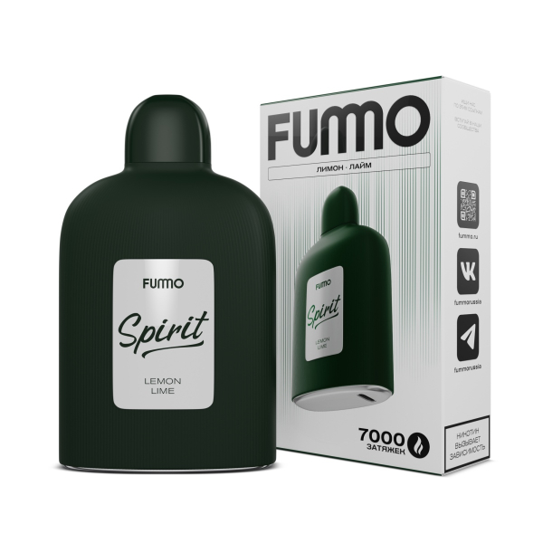 Электронка Fummo Spirit Лимон Лайм  в Нарьян-Маре