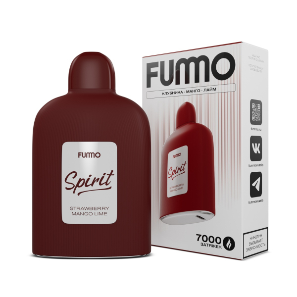 Электронка Fummo Spirit Клубника Манго Лайм  в Нарьян-Маре