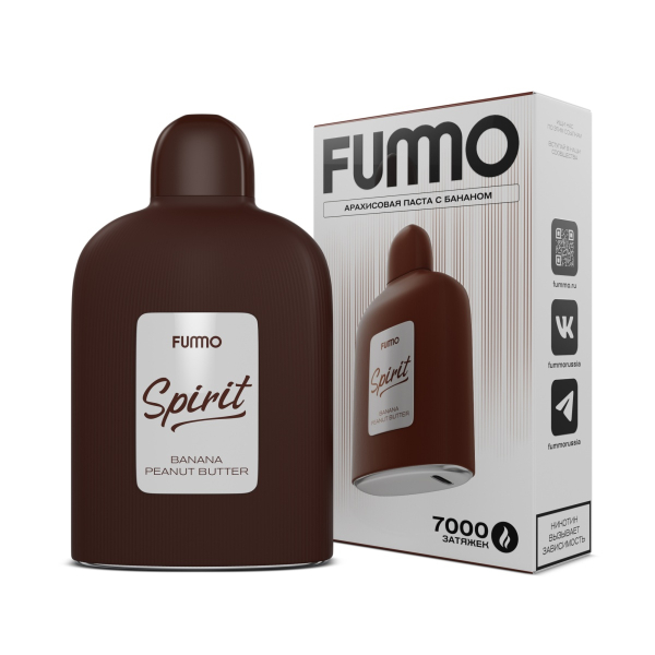 Электронка Fummo Spirit Арахисовая Паста С Бананом  в Нарьян-Маре