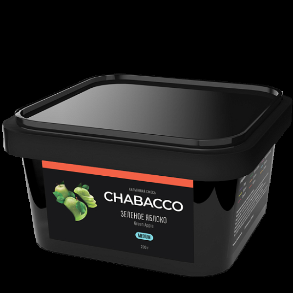 Смесь Chabacco Green Apple    Medium 200 гр в Нарьян-Маре
