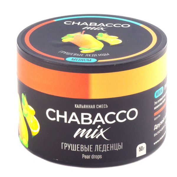 Смесь Chabacco Mix Pear Drops   Medium 50 гр в Нарьян-Маре