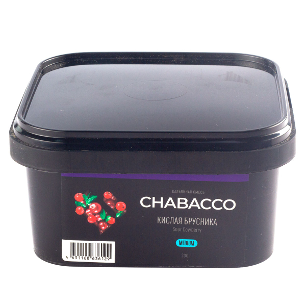 Смесь Chabacco Sour Cowberry    Medium 200 гр в Нарьян-Маре