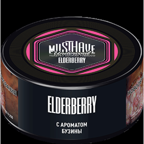 Табак Must Have Elderberry  25 грамм в Нарьян-Маре