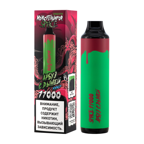 Электронка Monstervapor Space Арбуз И Дыня (11000 Затяжек) в Нарьян-Маре