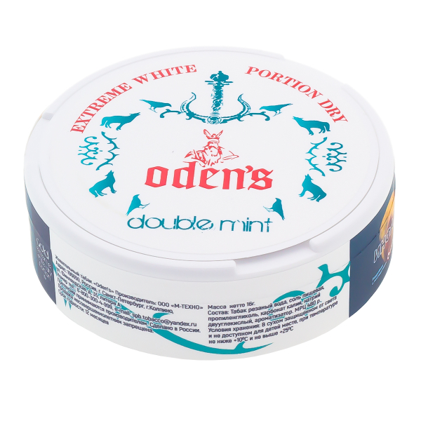 Жевательный табак Odens Tar Double Mint в Нарьян-Маре