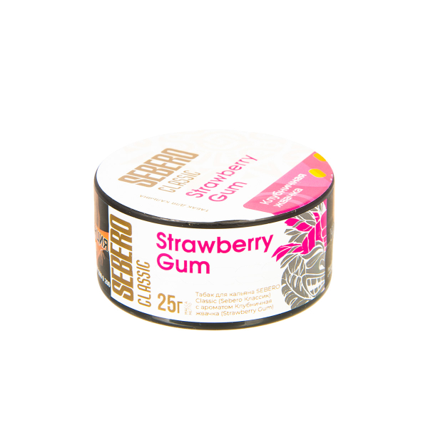 Табак Sebero Strawberry Gum  25 грамм в Нарьян-Маре