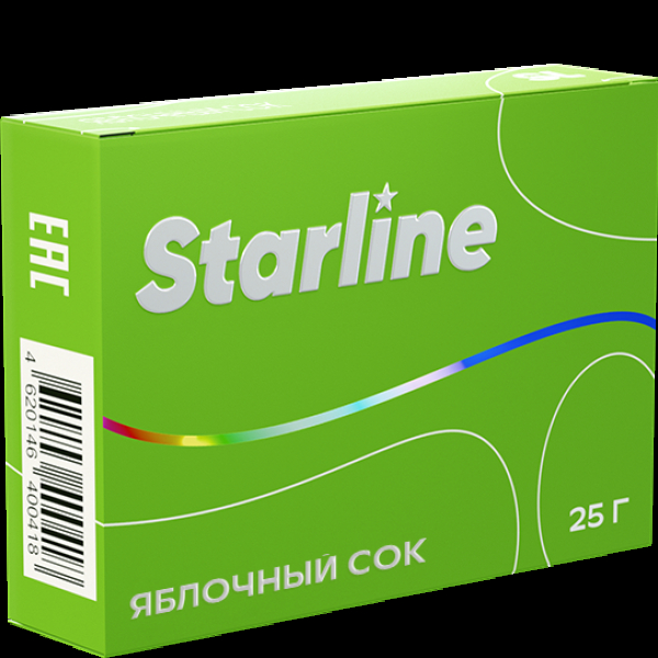 Табак Starline Яблочный Сок  25 грамм в Нарьян-Маре