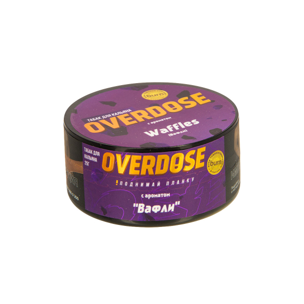 Табак Overdose Waffles  25 грамм в Нарьян-Маре