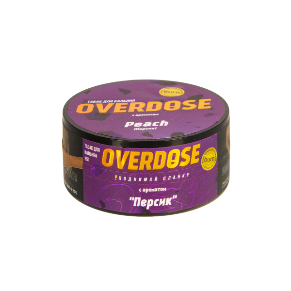 Табак Overdose Peach  25 грамм в Нарьян-Маре