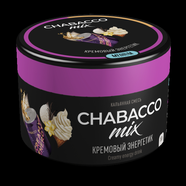 Смесь Chabacco Mix Medium Creamy Energy Drink  50 гр в Нарьян-Маре