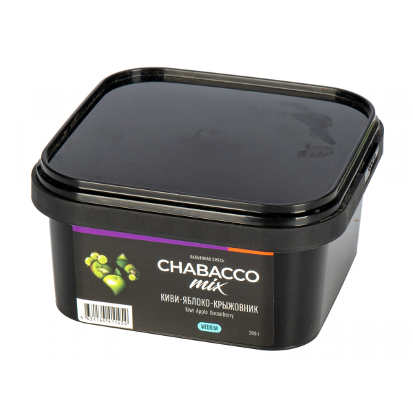 Смесь Chabacco Mix Medium Kiwi Apple Gooseberry  200 гр в Нарьян-Маре