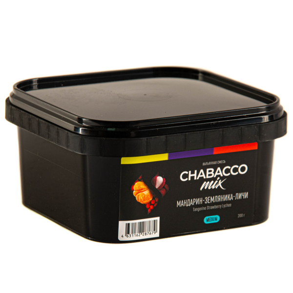 Смесь Chabacco Mix Medium Tangerine Strawberry Lychee  200 гр в Нарьян-Маре