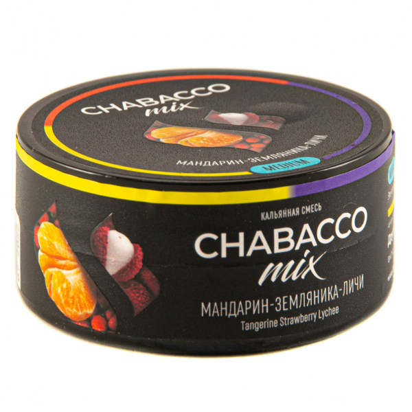 Смесь Chabacco Mix Medium Tangerine Strawberry Lychee  25 гр в Нарьян-Маре