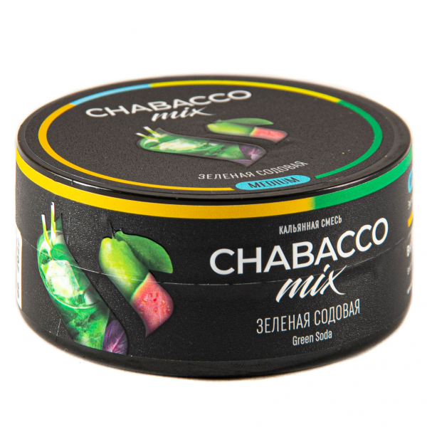 Смесь Chabacco Mix Medium Green Soda  25 гр в Нарьян-Маре
