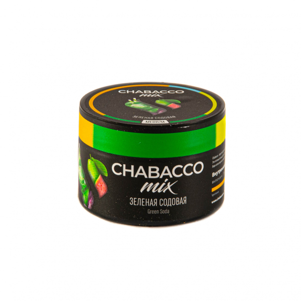 Смесь Chabacco Mix Medium Green Soda  50 гр в Нарьян-Маре