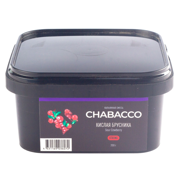 Смесь Chabacco Strong Sour Cowberry  200 гр в Нарьян-Маре