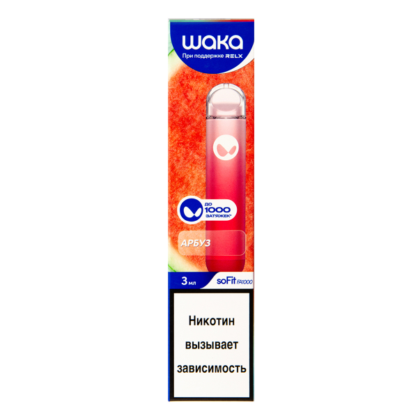 Электронка Waka Арбуз (1000 Затяжек) в Нарьян-Маре