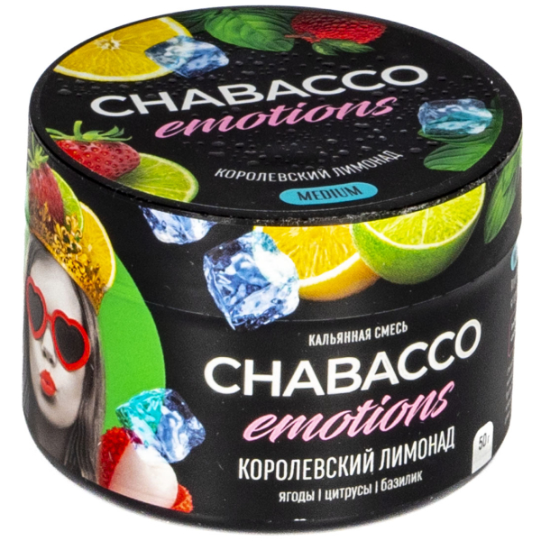 Смесь Chabacco Mix Medium Royal Lemonade  50 гр в Нарьян-Маре