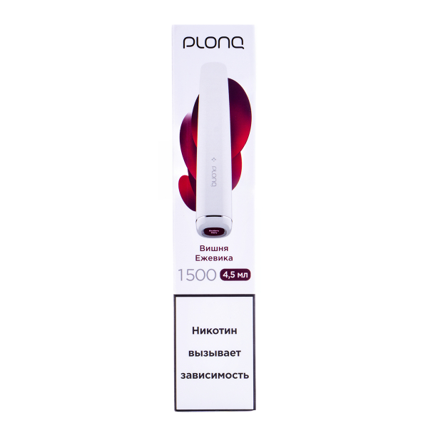 Электронка Plonq Plus Вишня Ежевика (1500 Затяжек) 20 Мг в Нарьян-Маре