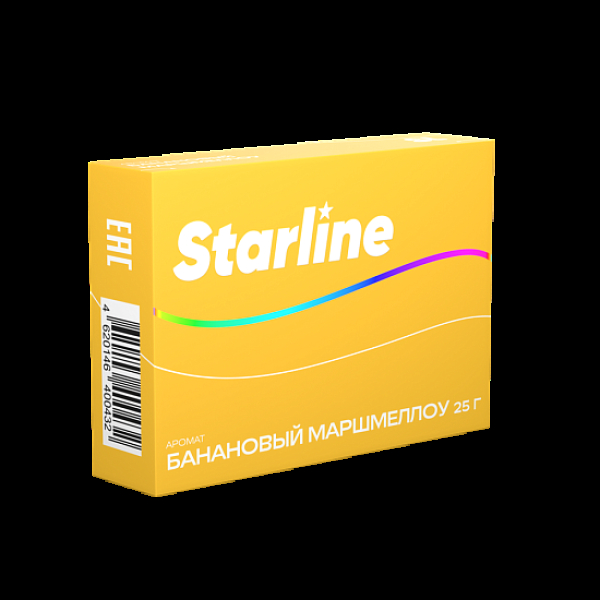 Табак Starline Банановый Маршмеллоу  25 грамм в Нарьян-Маре
