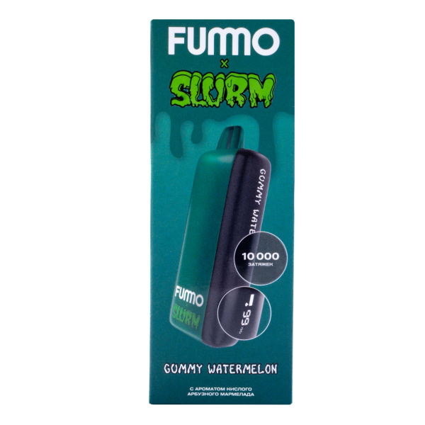 Электронка Fummo Indic Slurm Кислый Арбузный Мармелад (10 000 Затяжек) в Нарьян-Маре