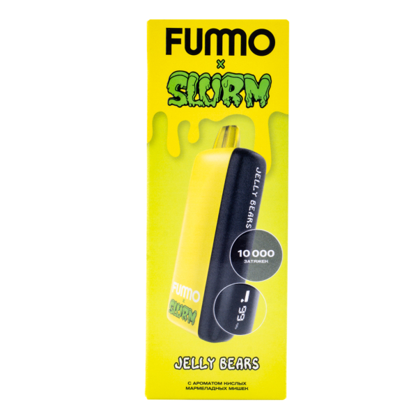 Электронка Fummo Indic Slurm Кислые Мармеладные Мишки (10 000 Затяжек) в Нарьян-Маре