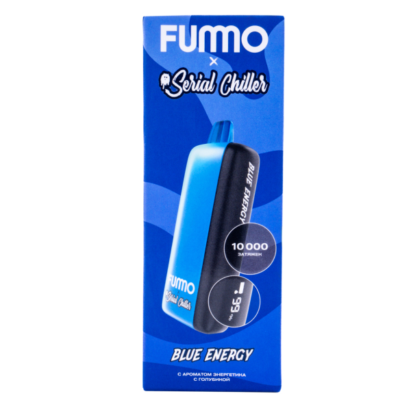 Электронка Fummo Indic Serial Chiller Энергетик С Голубикой (10 000 Затяжек) в Нарьян-Маре
