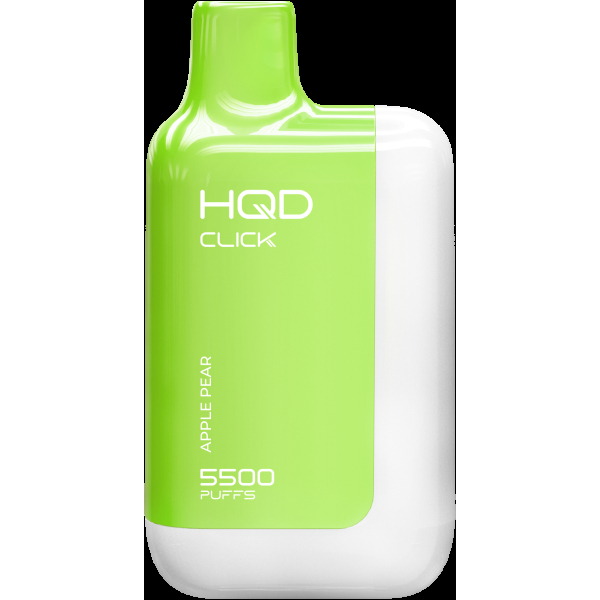 POD-система Hqd Click Устройство + Картридж Яблоко Груша (5500 Затяжек) в Нарьян-Маре