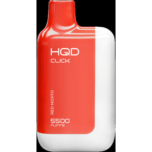 POD-система Hqd Click Устройство + Картридж Красный Мохито (5500 Затяжек) в Нарьян-Маре