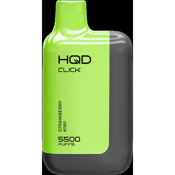 POD-система Hqd Click Устройство + Картридж Клубника Киви (5500 Затяжек) в Нарьян-Маре