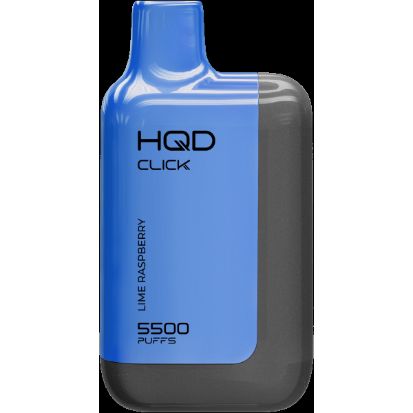 POD-система Hqd Click Устройство + Картридж Лайм Малина (5500 Затяжек) в Нарьян-Маре