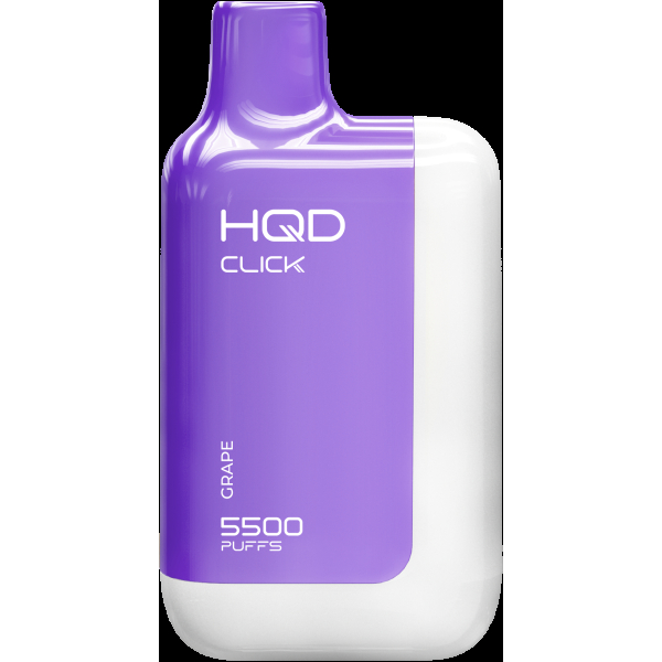 POD-система Hqd Click Устройство + Картридж Виноград (5500 Затяжек) в Нарьян-Маре