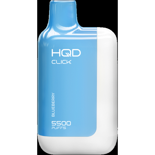 POD-система Hqd Click Устройство + Картридж Черника (5500 Затяжек) в Нарьян-Маре
