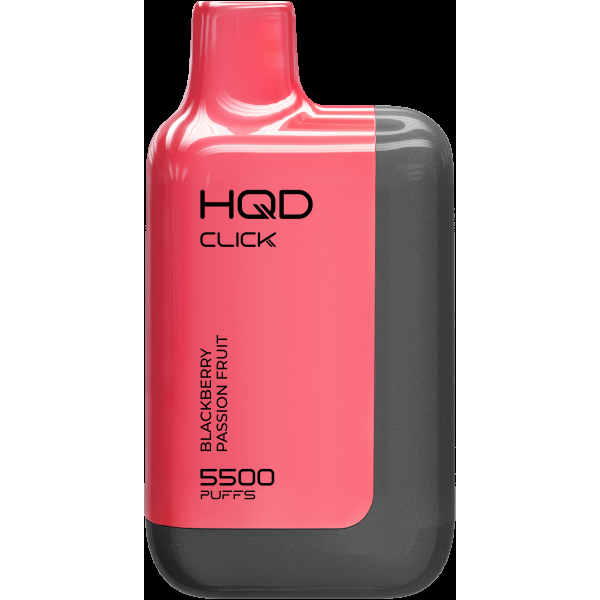 POD-система Hqd Click Устройство + Картридж Ежевика Мараккуйя (5500 Затяжек) в Нарьян-Маре