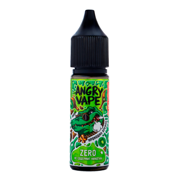 Жидкость Angry Vape Zero Крокодил Бревно 30 Мл в Нарьян-Маре