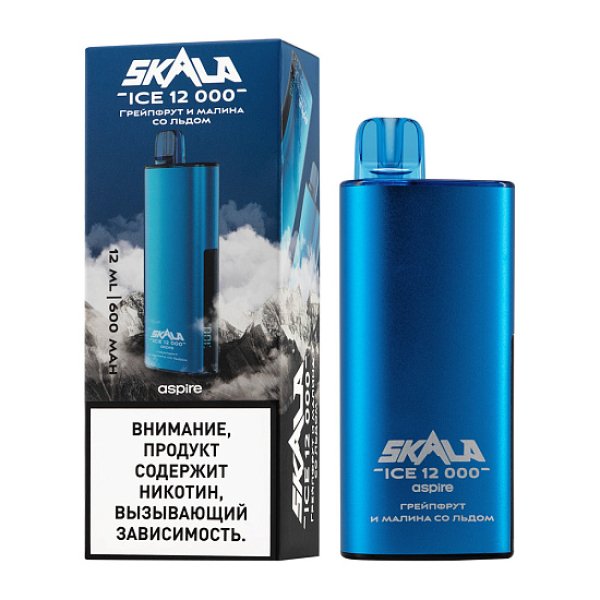 Электронка Skala Ice 12000 Грейпфрут И Малина Со Льдом в Нарьян-Маре