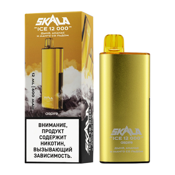 Электронка Skala Ice 12000 Дыня,Ананас И Манго Со Льдом в Нарьян-Маре