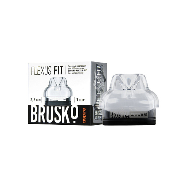 Сменный Картридж Brusko Flexus Fit (Белый) 3,5 Мл, Упак. 1 Шт в Нарьян-Маре