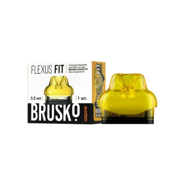 Сменный Картридж Brusko Flexus Fit (Жёлтый) 3,5 Мл, Упак. 1Шт в Нарьян-Маре
