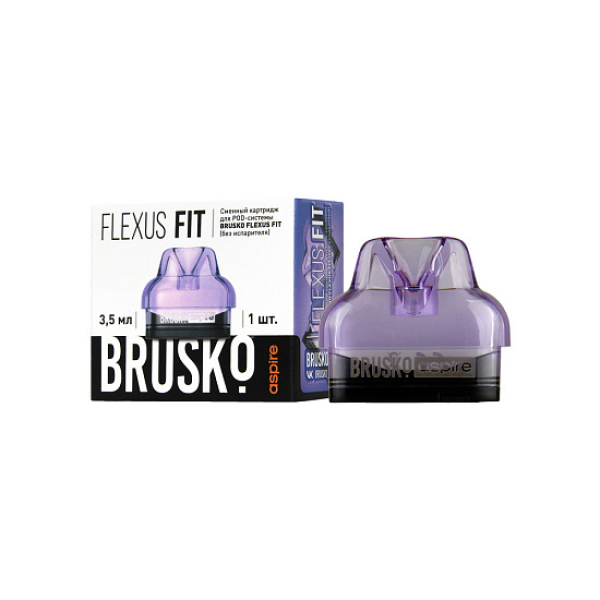 Сменный Картридж Brusko Flexus Fit (Фиолетовый) 3,5 Мл, Упак. 1Шт в Нарьян-Маре