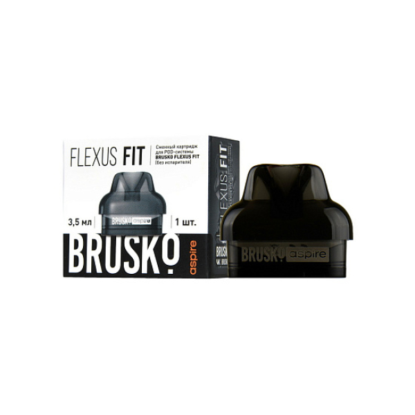 Сменный Картридж Brusko Flexus Fit (Черный) 3,5 Мл, Упак. 1 Шт в Нарьян-Маре