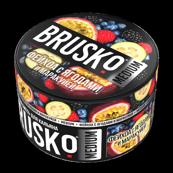 Смесь Brusko Фейхоа С Ягодами И Маракуйей (Medium)  250 гр в Нарьян-Маре