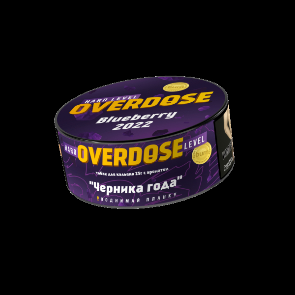 Табак Overdose Blueberry 2022  25 грамм в Нарьян-Маре
