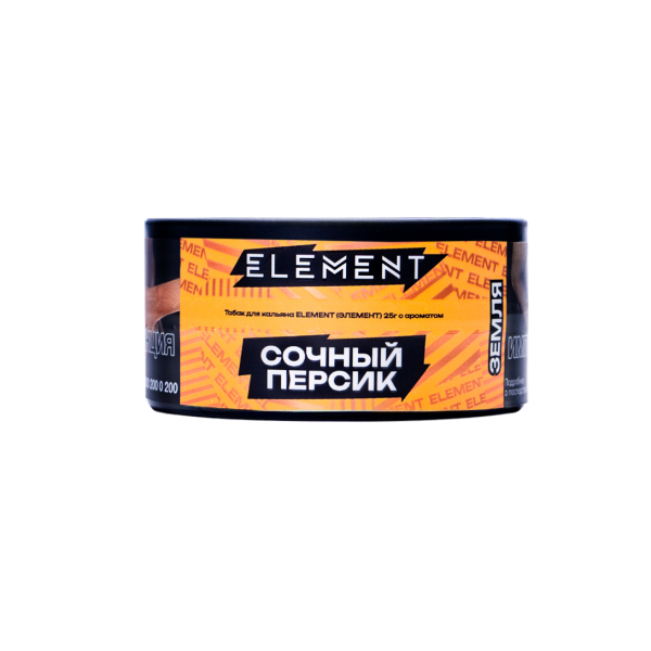 Табак Element Земля Rich Peach 25 грамм в Нарьян-Маре