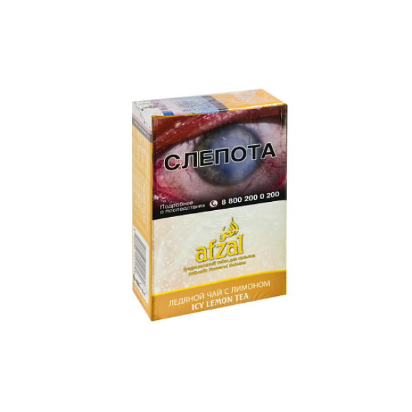 Табак Afzal Icy Lemon Tea 40 грамм  в Нарьян-Маре